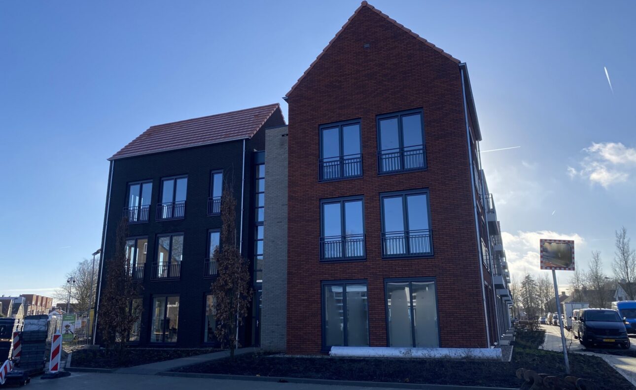 Gebouw van seniorencomplex Oester Staete in Yerseke