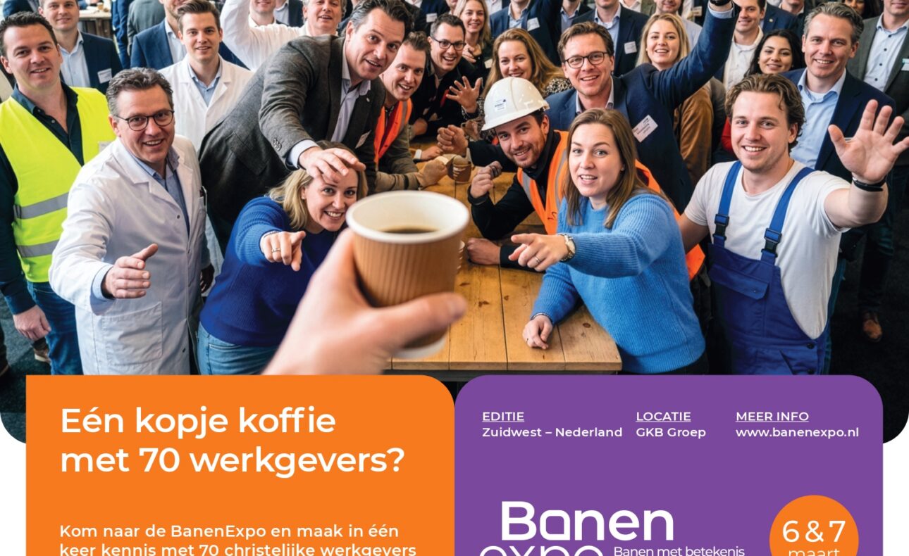 Advertentie regionaal loopbaanevent BanenExpo